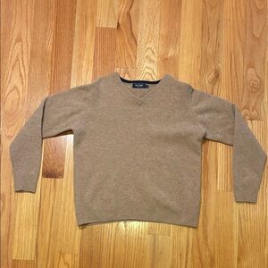 100% Scottish Wool Men's V-Neck Sweater - James Pringle collection